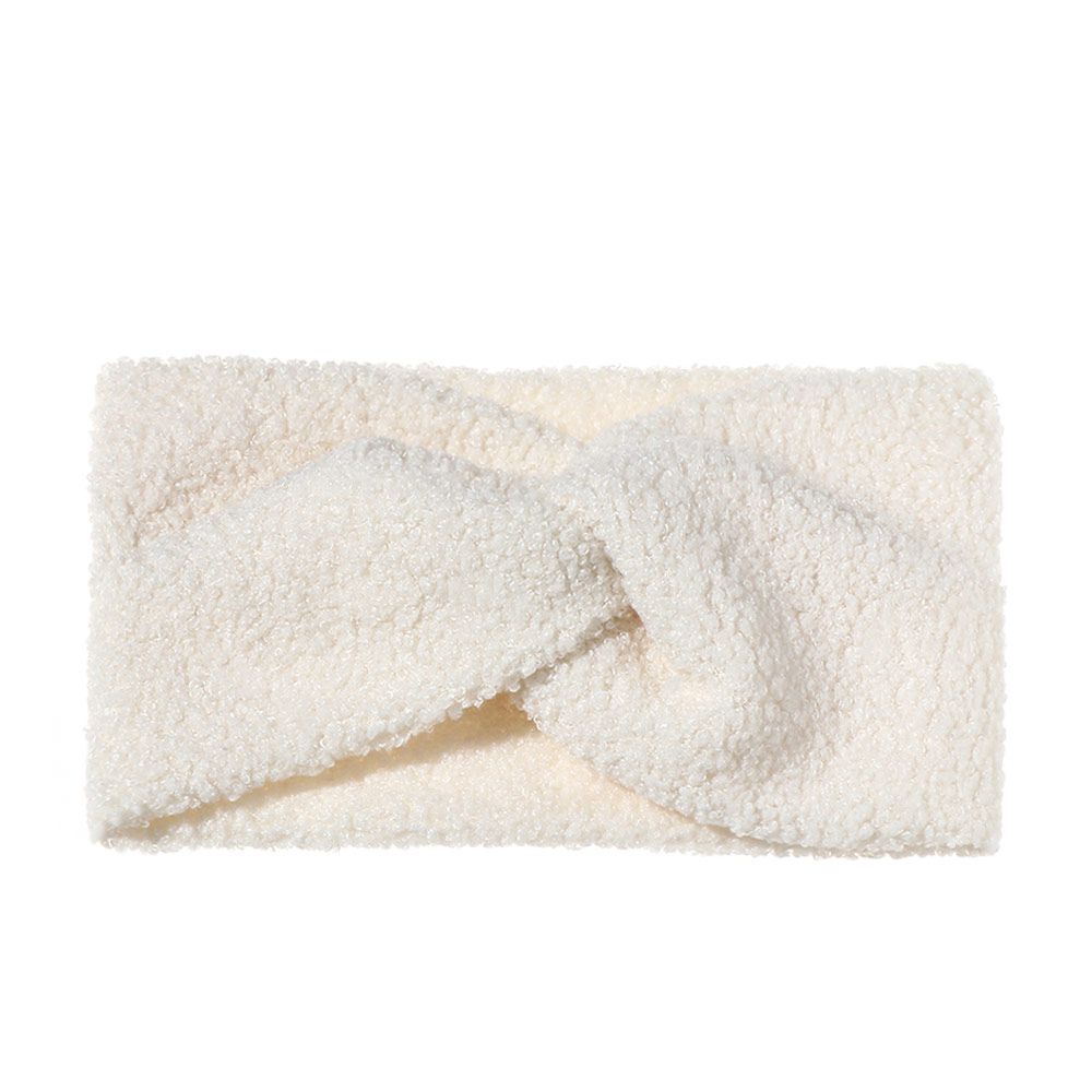 Зимние Девушки Женщины Дамы Кашемировый Тюрбан Перекрученный Узел Повязка на Голову Крестообразная Повязка для Волос Утепленный Тюрбаны