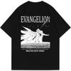 Аниме Neon Genesis Evangelion ФИНАЛ Печатная Футболка Унисекс и Женская Футболка Унисекс Топ Спортивная Футболка Унисекс Футболка Y2K