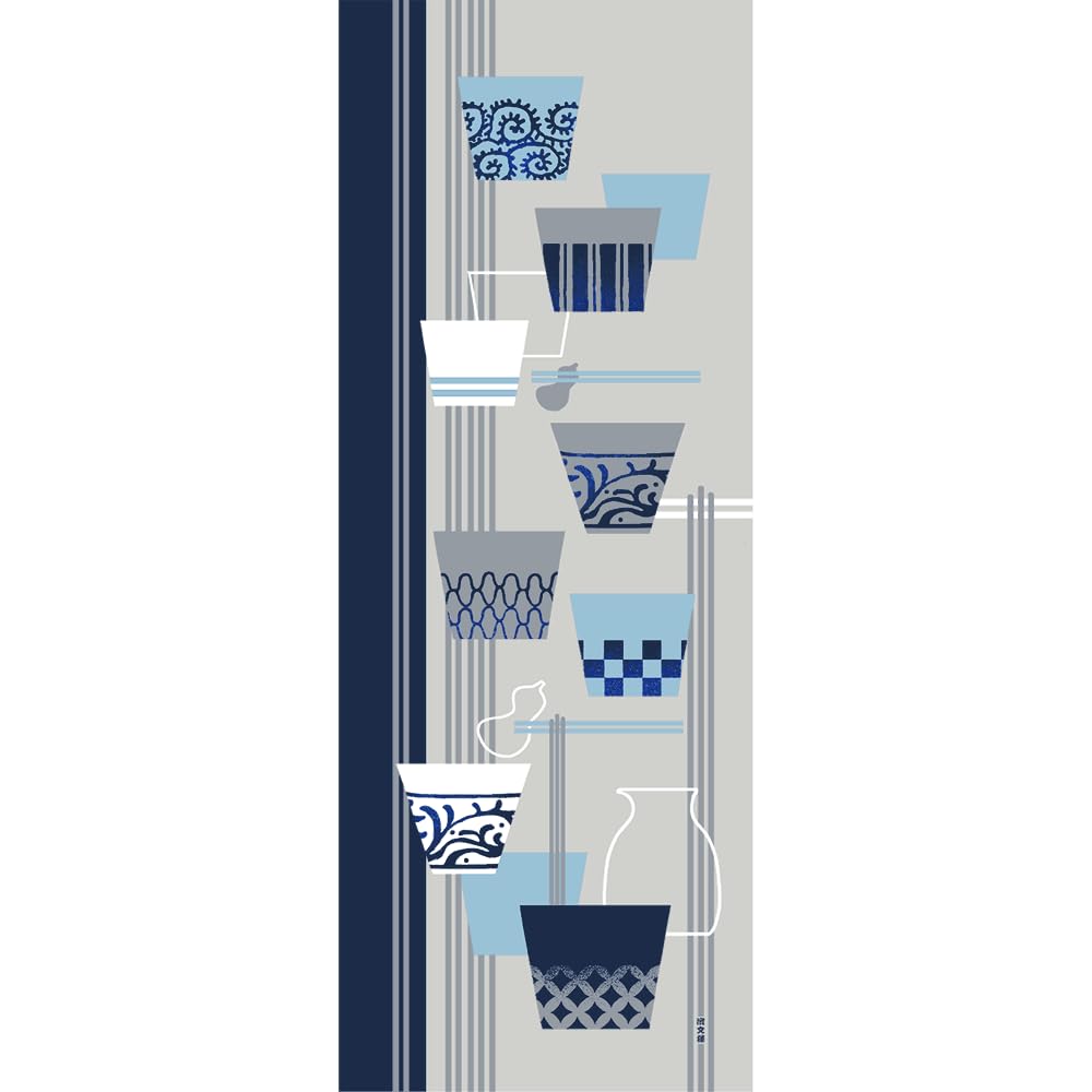 Hamamonyo Illustrated Hand Towel Soba Choco