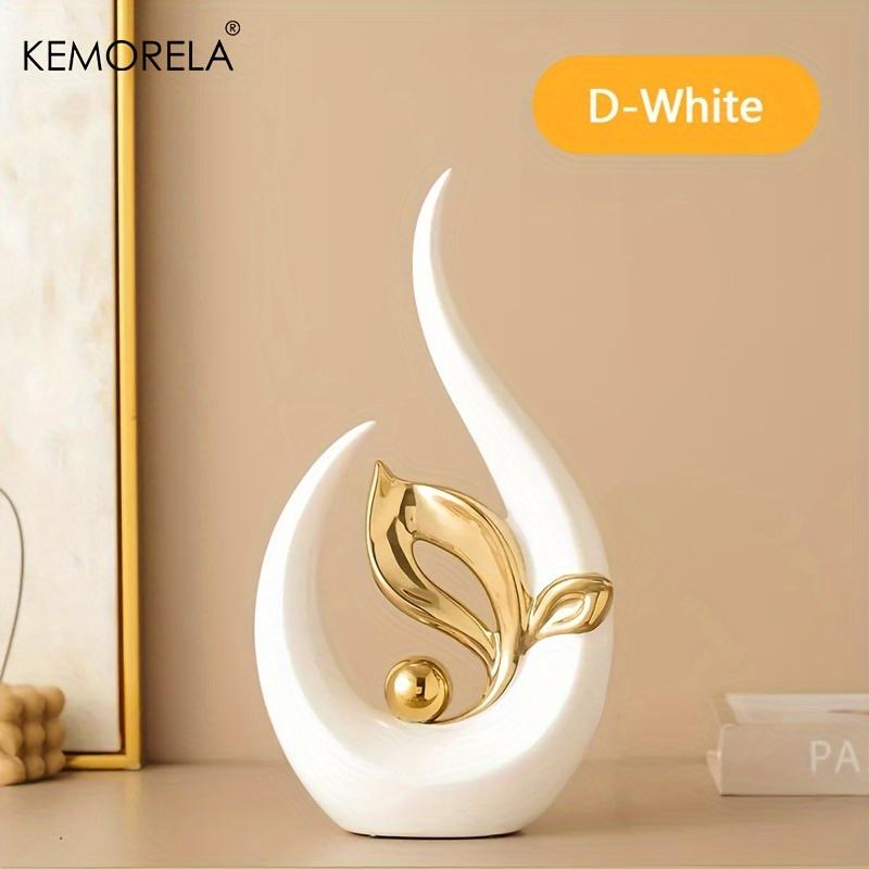Керамическая статуэтка Nordic Creative Light Luxury Living Room Decoration Скульптуры и статуэтки Аксессуары для офисного стола Декор комнаты