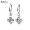 Lindon Copper Alloy Zircon Earrings Drop Earrings For Women Wedding Party Gifts