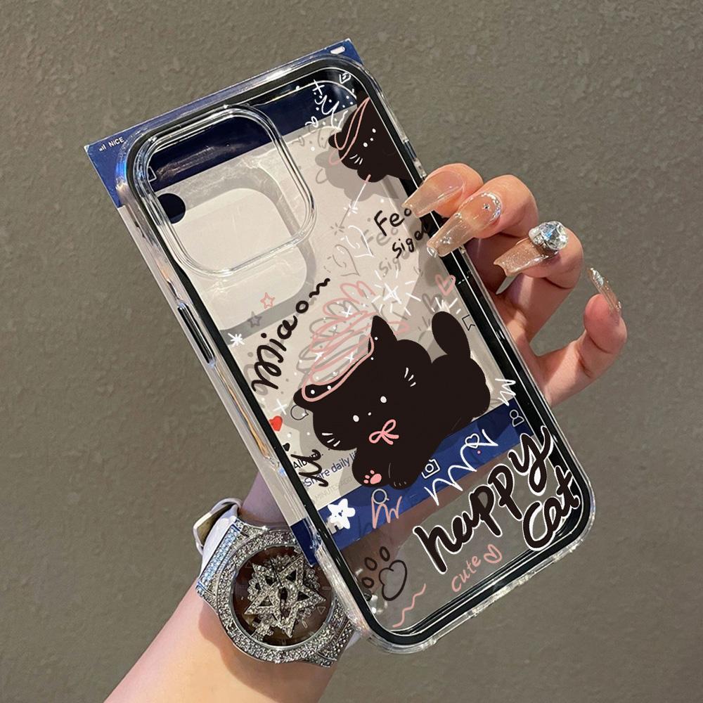 Painted Phone Case for iPhone 17 11 12 13 14 15 16 iPhone 17 12 13 14 15 16 Pro 17 12 13 14 15 16 Pro Max High Quality Painted Animal Cute Phone Case