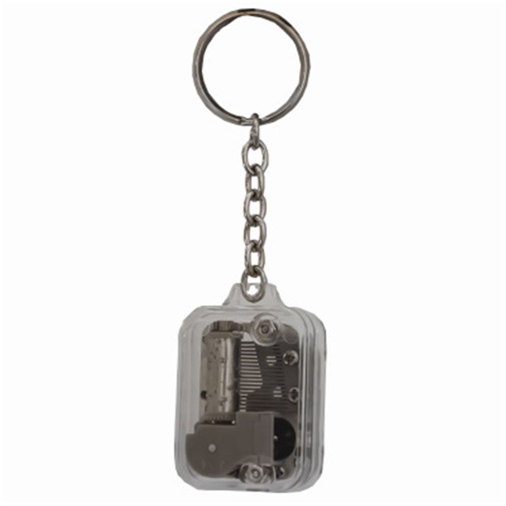 С винтами Творческий часовой механизм DIY игровой набор Механическая работа Брелки для ключей Чехол Брелоки Музыкальные шкатулки