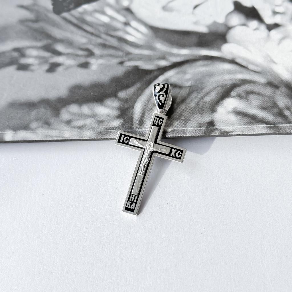 Silver Cross with Enamel (2156550)