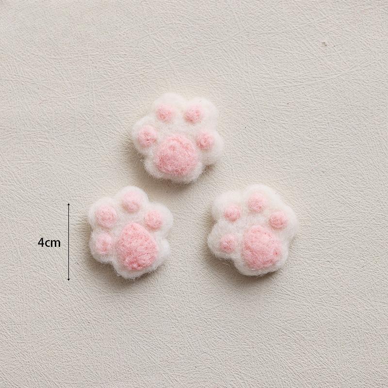 Christmas wool felt decorative pendant handmade DIY accessories Christmas tree elk gift bag gingerbread man pendant accessories
