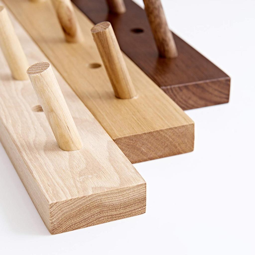 Myoseya Настенный Стильный Настенный Органайзер Одежда Шляпа Декоративное Настенное Отверстие Полотенце DIY Стена Коричневый Вешалка, Деревянный, Крючки, Крючки, Крючок, Крючок, Крючок, Крючок, Крючок,