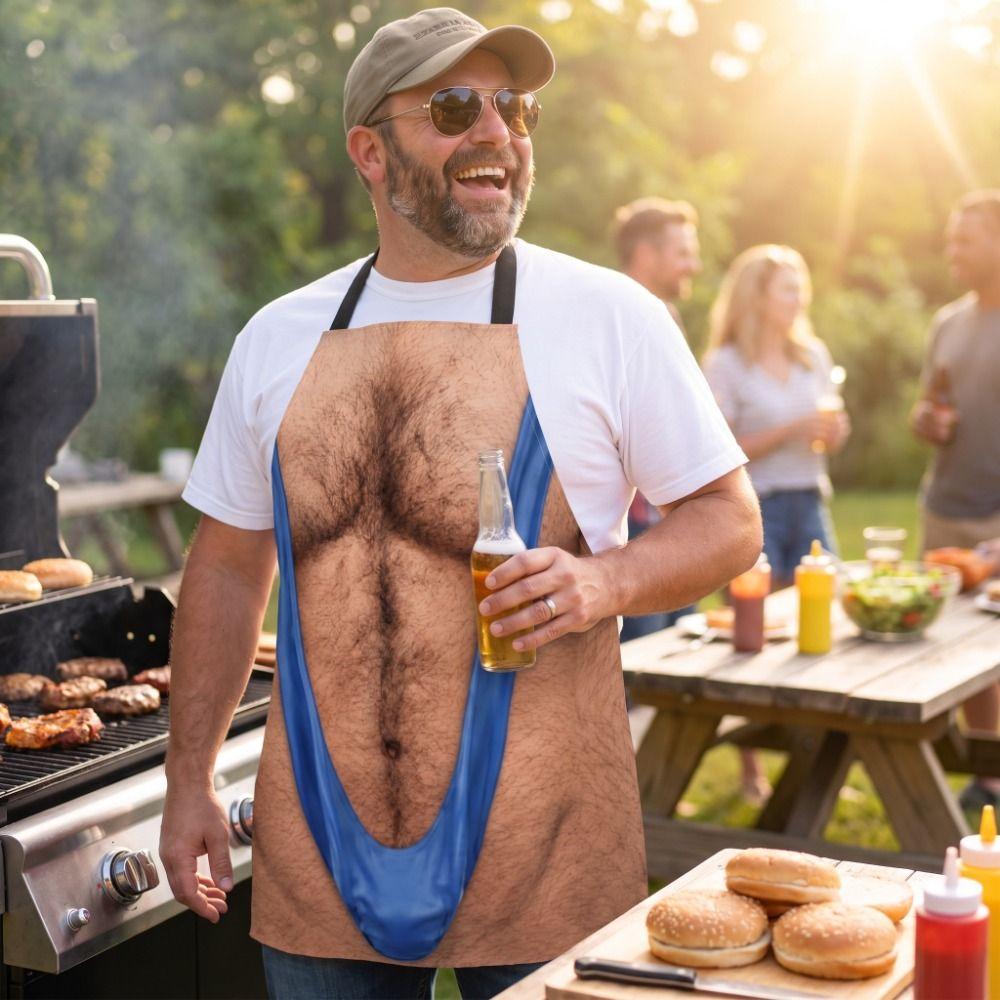 With Pocket Kitchen Apron Waterproof BBQ Apron Wild At Heart Cooking Apron Baking