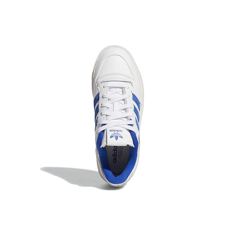 adidas Forum Bonega White Royal Blue Женские кроссовки Cloud-White Gold-Metallic GX4414