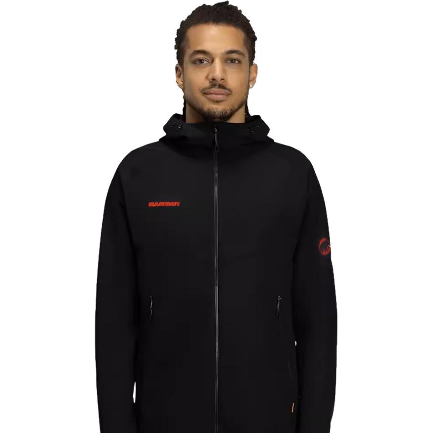 MAMMUT Macun 2.0 Soft Shell Jacket AF Asian Version Men's Black 1011-02420