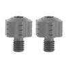 2Pcs Motorcycle Rearview Mirror Adapter Bolts Aluminum Alloy Anti Slip Mirror Mount Adapter Screw