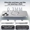 Ультратонкая металлическая краска для магнитного чехла Magsafe для iPhone 17 Air 16 15 14 13 12 11 Pro Max Plus 7/8 X XR Бескаркасная охлаждающая ПК твердая крышка