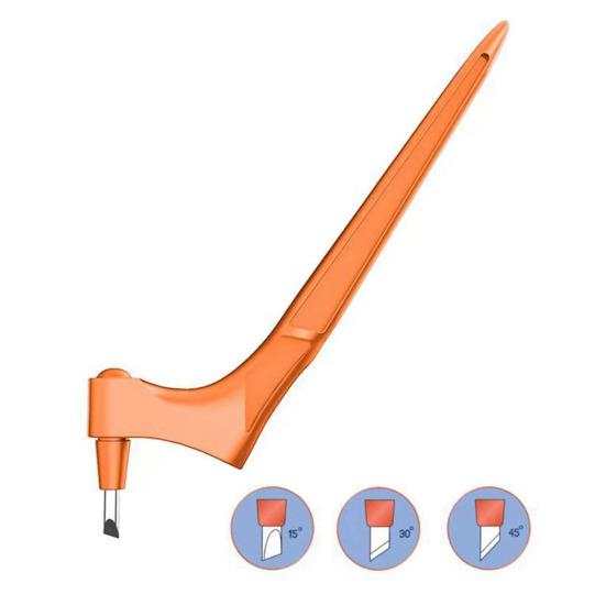 Craft Cutting Pen with 360-Degree Rotating Blades Stainless Steel Art Cut Tool with 3 Interchangeable Blades Crafting Cutter for Stencil Scrapbook DIY