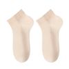 Women's Summer Thin Baita Sweat Absorbing Antibacterial Deodorizing Boneless Moon Seed Tube Cotton Socks