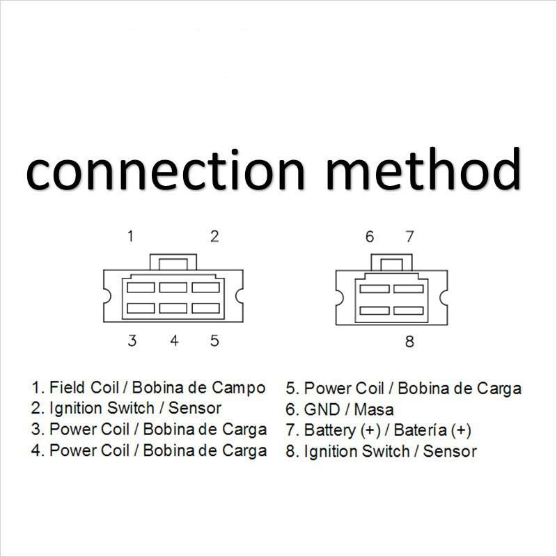 Compatible Honda Magneto Rectifier: 31600-460-731, 31600-426-000