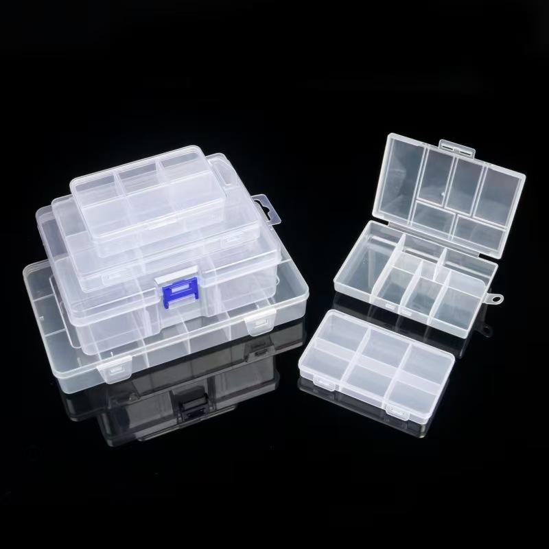 Figure-8 Ring Portable Fishing Gear PP PE Material Small Packaging Storage Box for River Sea Fishing Lure Accessories Made China