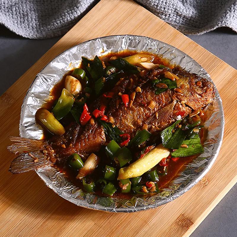 Алюминиевая фольга для аэрофритюрниц из фольги. Для запекания и гриля. Инструмент для барбекю в рулонах из фольги