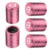 5Pcs Car Wheel Tire Valve Caps Metal Stem Protector Cover For Volvo EX90 V60 V40 XC90 S60 XC60 V50 V70 S90 XC40 S80 T6 V90 EX30 KN2