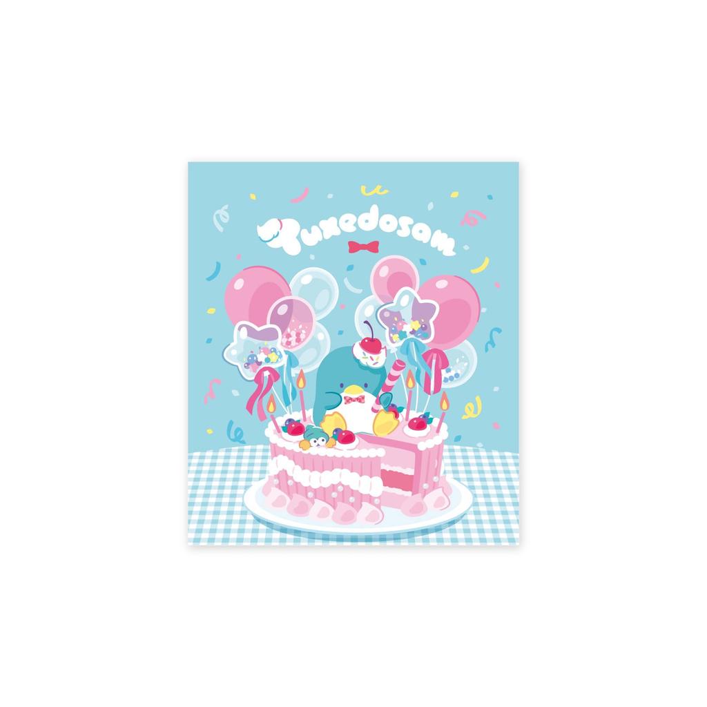 Ожерелье из серебра 925 пробы с танцующим камнем «Tuxedo Sam 45-я годовщина», персонажи Sanrio [Белый клевер] SATA45-N001RD