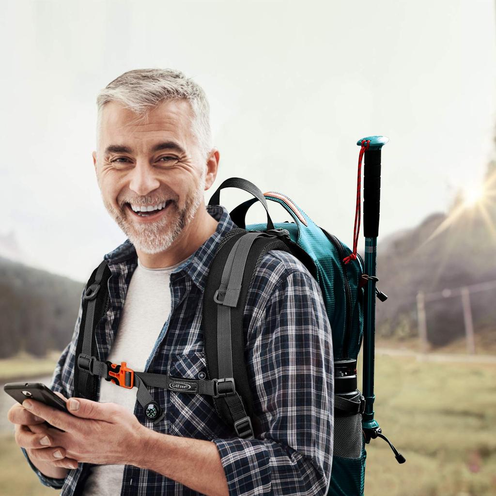 G4Free рюкзак для альпинизма с дождевиком 50 л водонепроницаемый большой емкости легкий рюкзак для предотвращения стихийных бедствий многофункциональный рюкзак для отдыха на природе