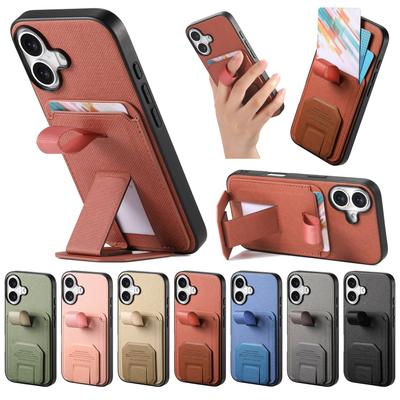 Нескользящий задний чехол-держатель для карт и подставка для OPPO A6 Pro A20 A3X Find X9 X8S X8 Ultra Reno 14 13 Pro 14F 13F F31 K13 K12S