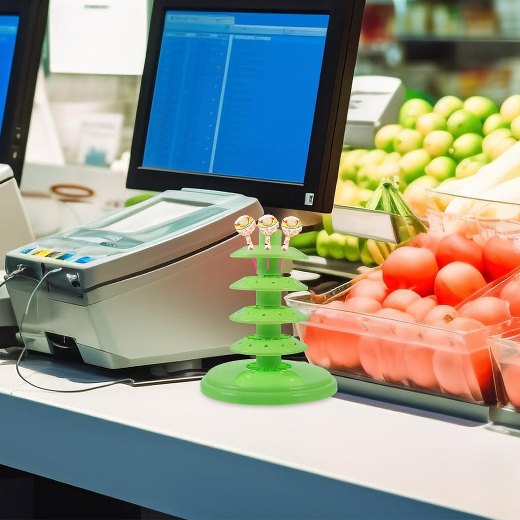 Bracket Lollipop Display Stand Lollipops Cake Stick Holder Pp Multi-layer Sticks for