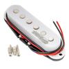 Wilkinson LOW GAUSS Vintage Tone Ceramic Strat Style Гитара со средним белым звукоснимателем,