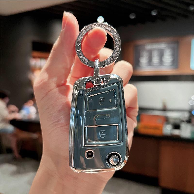 Чехол для ключа Volkswagen для Lavida, Sagitar, Tayron X, Golf, Lamando, Passat, Magotan, Tiguan L