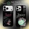 Чехол для телефона J-JUICY C-COUTURE для iPhone17,16,15,14,13,12,11 Plus,Pro Max, Новый Магнитный Беспроводной Заряд