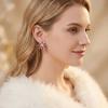 Sparkle Pony Pearl Earrings Cute Ear Studs Delicate Firework pearl earrings  Women