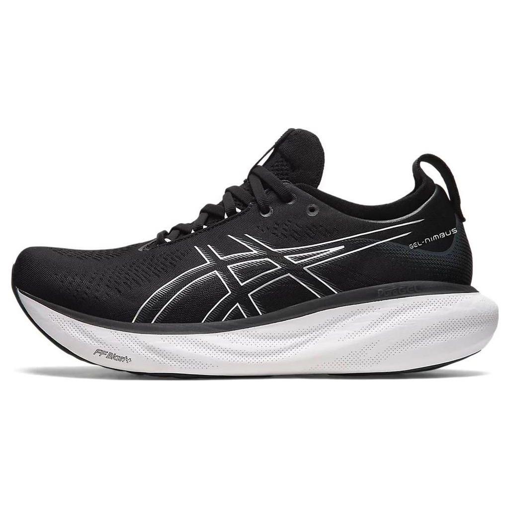 Asics Мужские кроссовки Gel Nimbus 25 Wide Black Pure Silver 1011B625-001