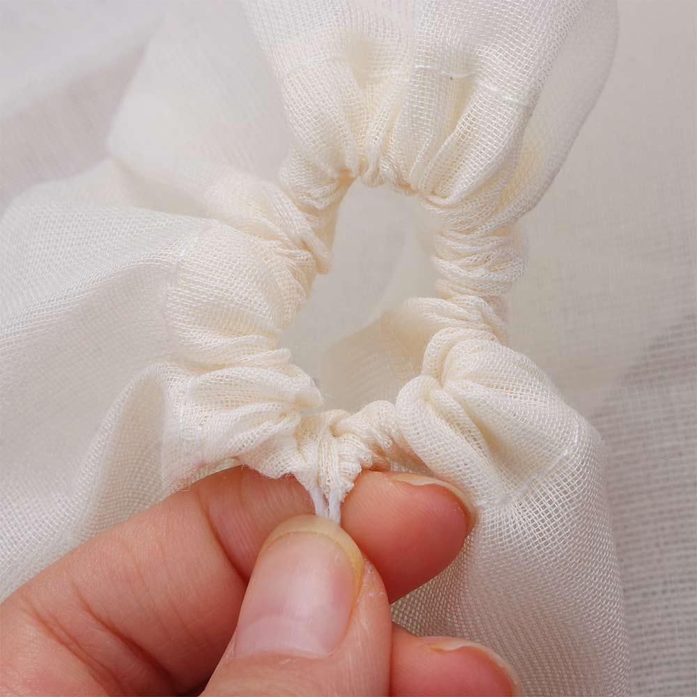 25*20СМ Многоразовые Хлопковые Мешочки на Завязках для Чая Муслиновые Фильтры