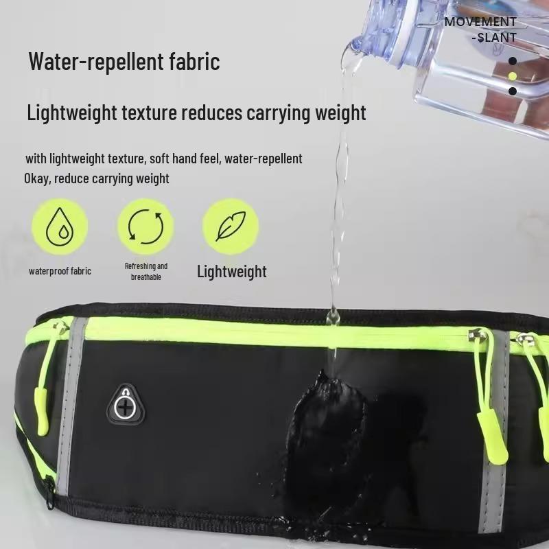 Unisex High Elasticity Marathon Running Waist Belt with Phone Holder