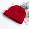 Elastic Vintage Dome Hat Brimless Bonnet Beanies Hip-Hop Knitted Cap  for Boy Girls