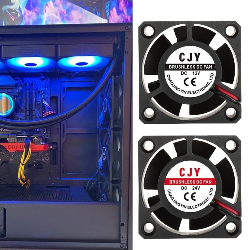 Quiet 4020 PC Cooling Fan High Speed Airflow Quiet Efficient Cooling for Electronics Servers Networking Devices