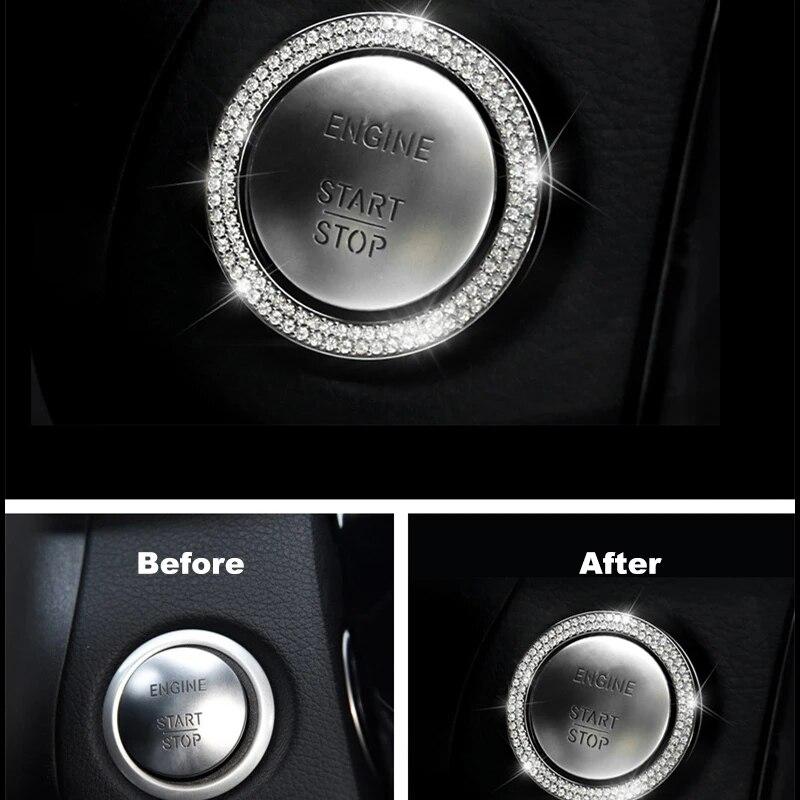 Diamond Sticker For Mercedes Benz GLA200 CLA220CLA260 CLA200 Car Interior Decoration Accessories Sticker Dedicated Car Styling