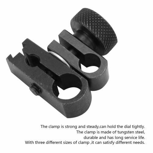 Clamp Chuck, Dial Indicator Clamp Chuck Sleeve Lever Dial Gauge Swivel Dovetail Clamp Dial Test Indicator 8mm 6mm 4mm