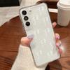 Милый Розовый Бант Мягкий Чехол Для Samsung Galaxy S25 S24 S23 S22 Ultra Plus S24 FE A15 A14 A55 A54 A36 A26 A16 A52 A35 5G Прозрачный Чехол