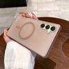For Samsung Galaxy A16 4G/5G Magnetic Case Compatible with MagSafe Frosted PC Phone Cover
