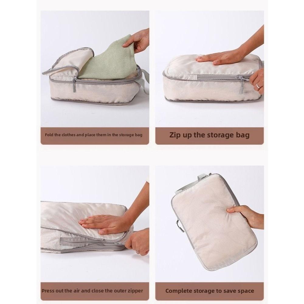 4pcs Portable Waterproof Organizer Bags Multi-Purpose Suitcase Clothes Organizers  Clothes Packing