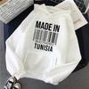 Tunisia Hoodies Women Streetwear Korean Style Y2k Aesthetic Gothic Pullover Pulls Female Kawaii Clothes Unisex