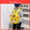 Dog Animal Print Backpack Tiger Schoolbag Lightweight Kindergarten Bag Student