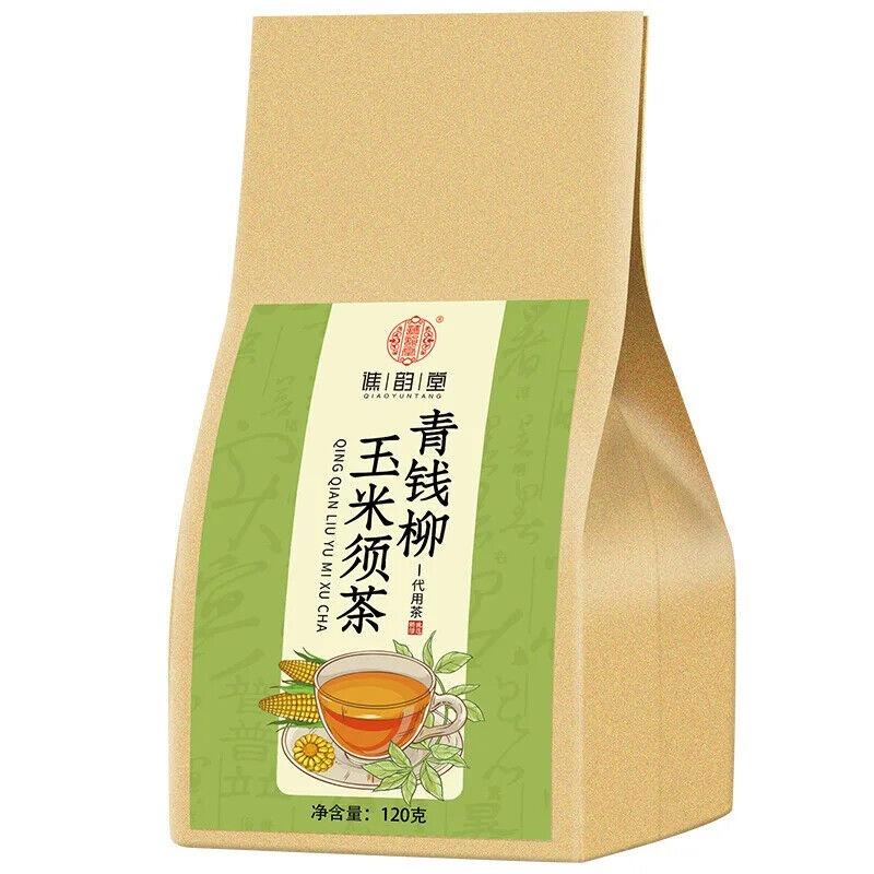 Чай Зеленый Ива Кукурузный Шелковый Здоровый Травяной Чай в пакетиках 120г