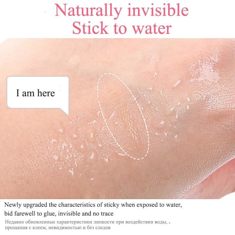 240 шт. Двойная складная лента для век, наклейка, кружево, натуральная, прозрачная, бежевая, полосатая, самоклеящаяся, натуральный макияж для глаз, макияж с инструментом, новый