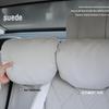 Подушка-поддержка для шеи и талии из замши и хлопка Dupont для Tesla и Mercedes-Benz S-Class Maybach