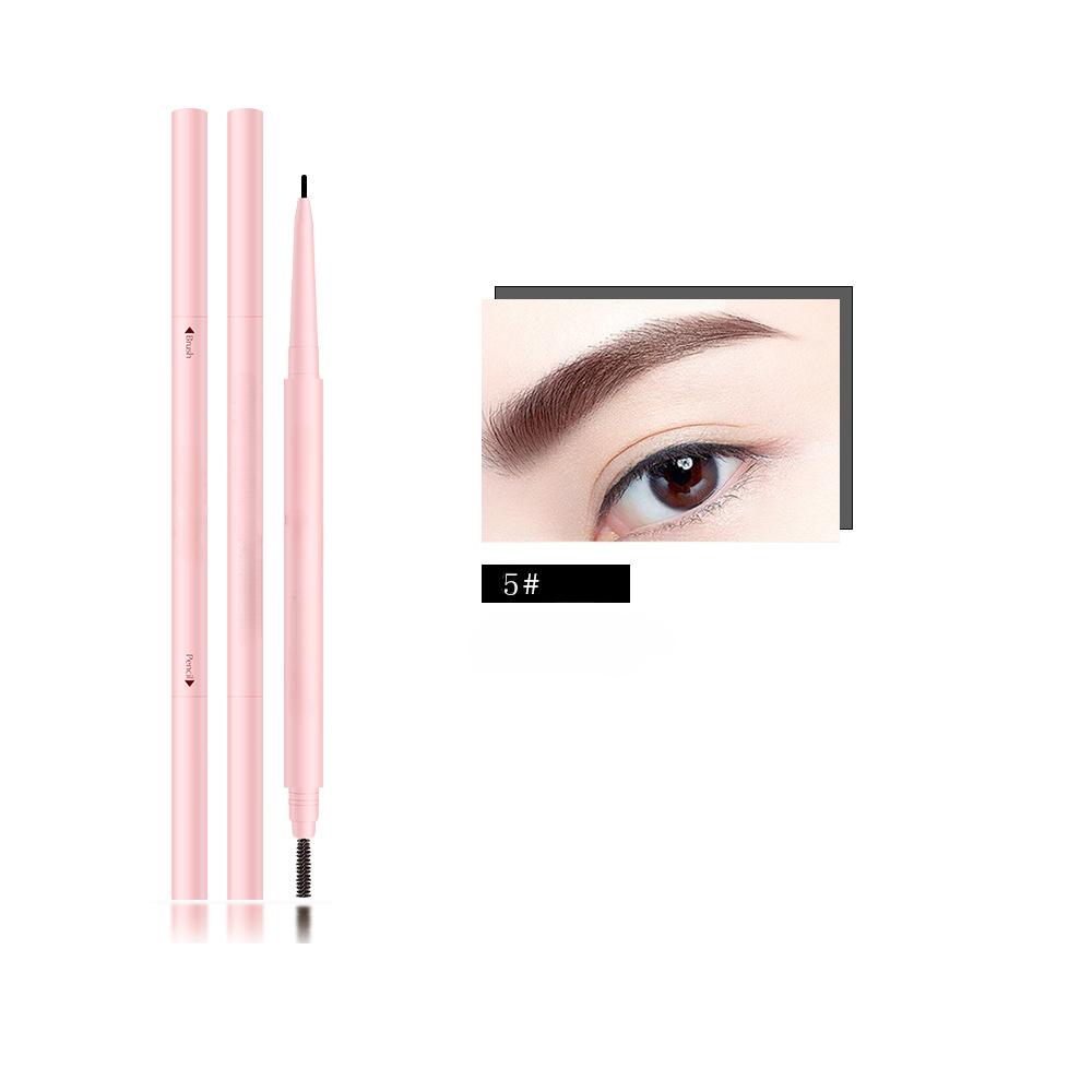 1.5mm Ultra Fine Eyebrow Pencil Double-Ended Waterproof Sweat-proof Long Lasting Professional Eyebrow Enhancers Makeup for Women