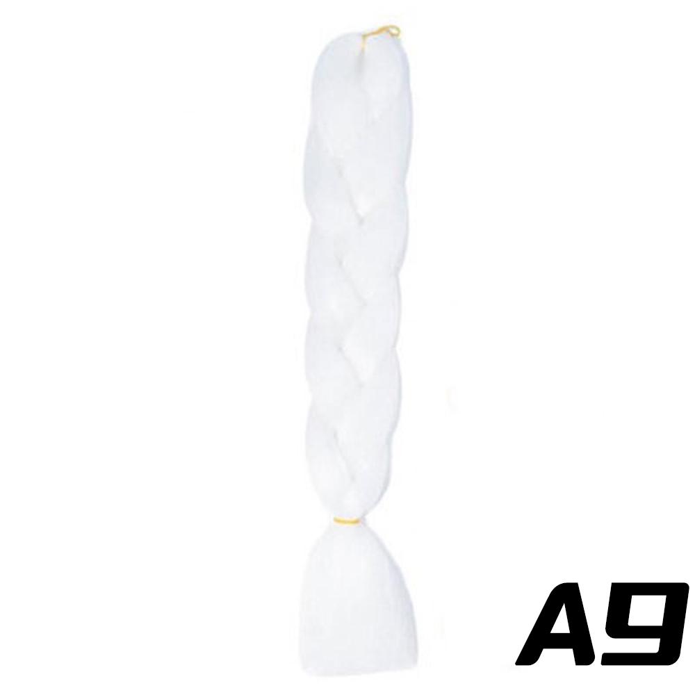 MISS WIG Synthetic Long Braid Ponytail Extension Straight Sleek Wrap Around Colorful Braid Hair Extensions Ponytail Natural Soft For Women Wear