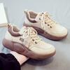2025 Spring Little White Shoes Women's Shoes New Korean Version Student Thick-soled Heightening Board Shoes Soft-soled Casual Shoes Mother Breathable