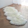 Soft White Faux Fur Area Rugs Kids Living Room Bedroom Shaggy Floor Chair Mat Home Decoration Sheepskin Plush Bedside Carpet