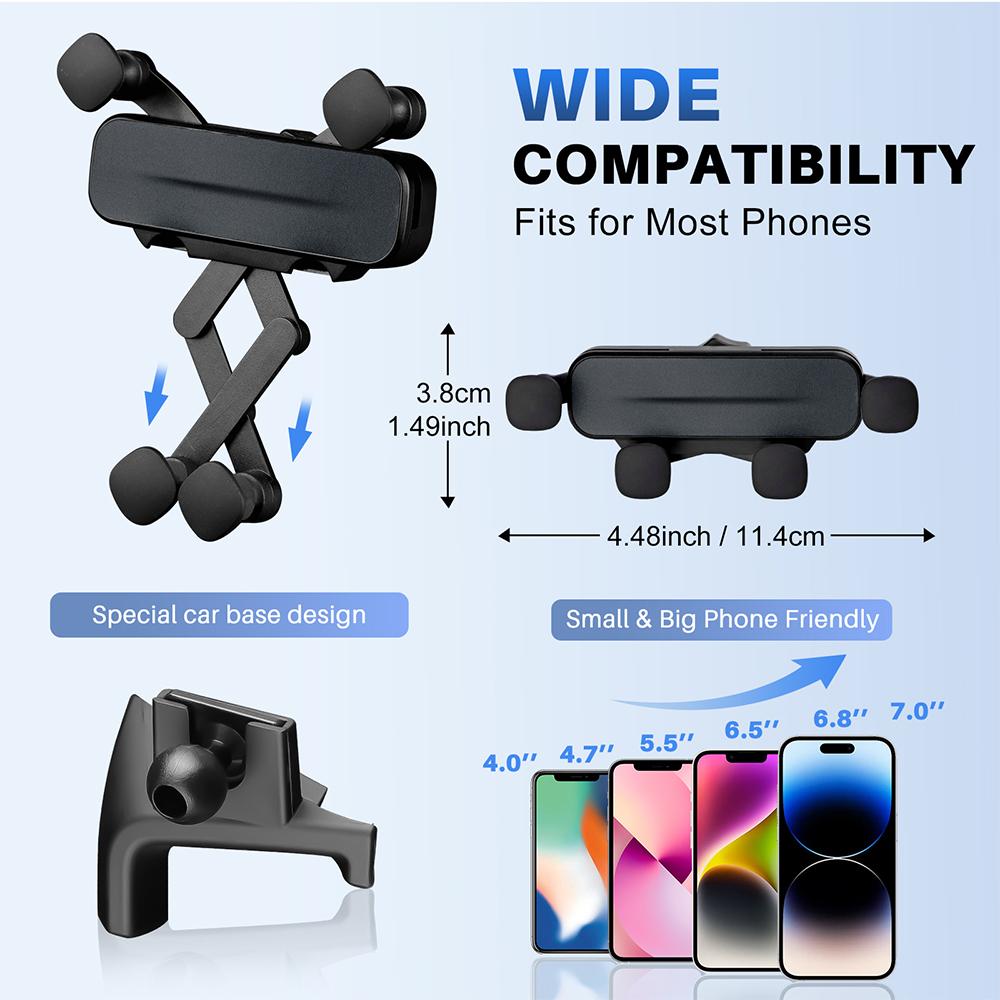 RHD LHD Car Phone Holder For Subaru Crosstrek 2025 For Impreza 2025 Gravity Mobile Support Telephone Stand Bracket Clip Mount