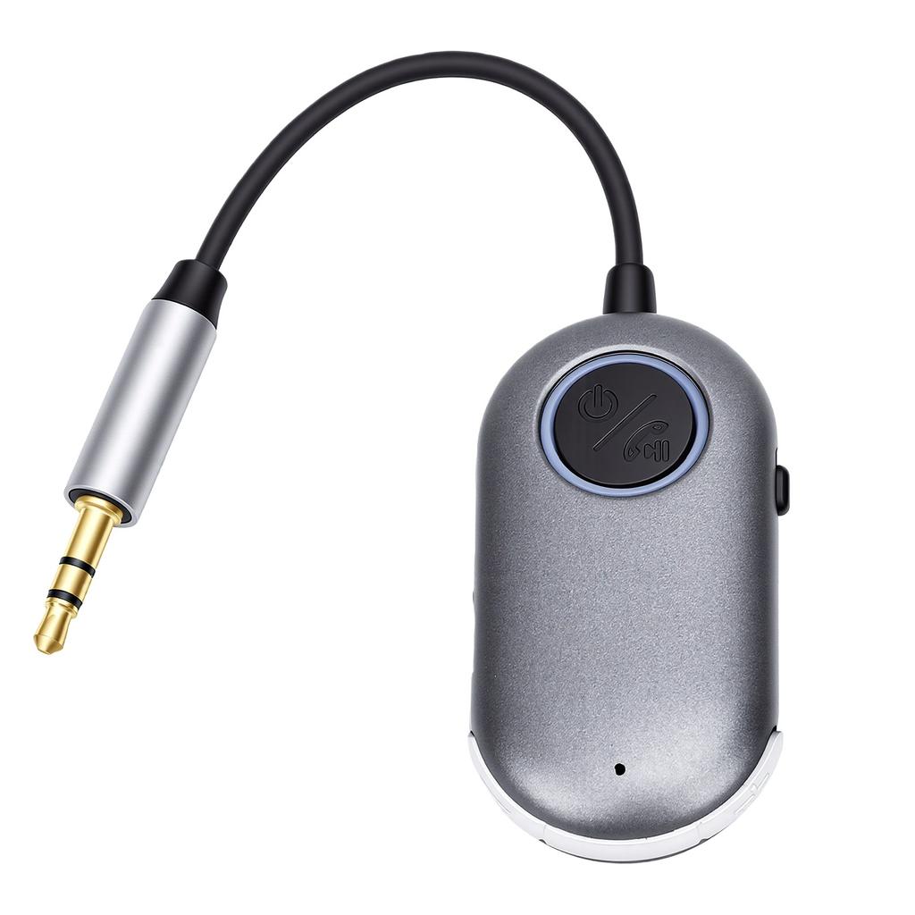 Bluetooth 5.3 Передатчик Приемник 3,5 мм AUX Беспроводной Адаптер-Передатчик Звука для Телевизора Самолета на Беспроводные Наушники